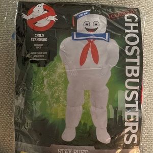 Stay Puft Marshmello kids blow up costume
